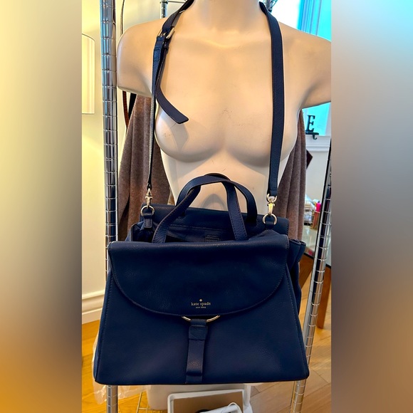 Kate Spade Blue Purse - Picture 2 of 5